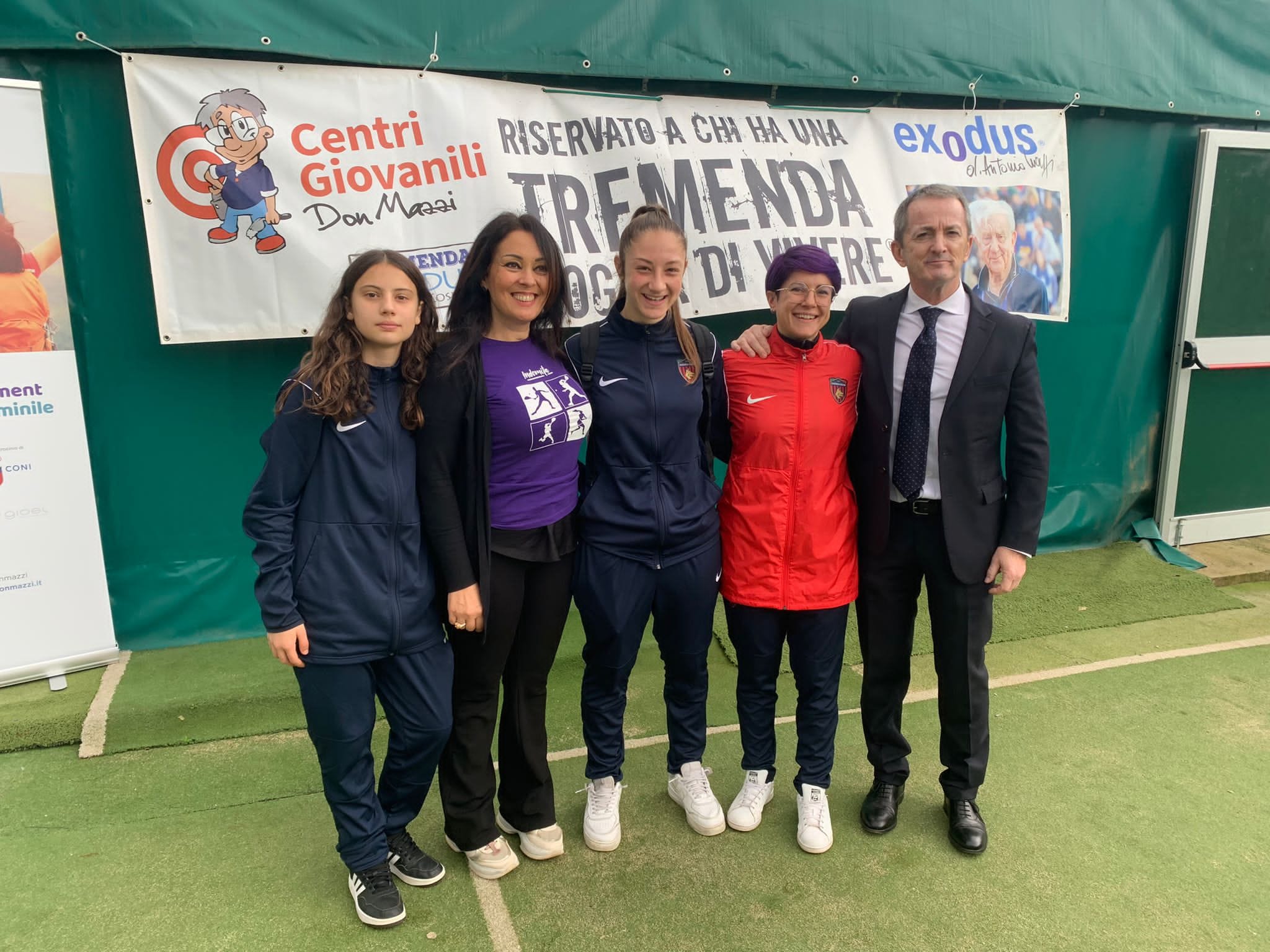 Il Cosenza partecipa all’Indomita day