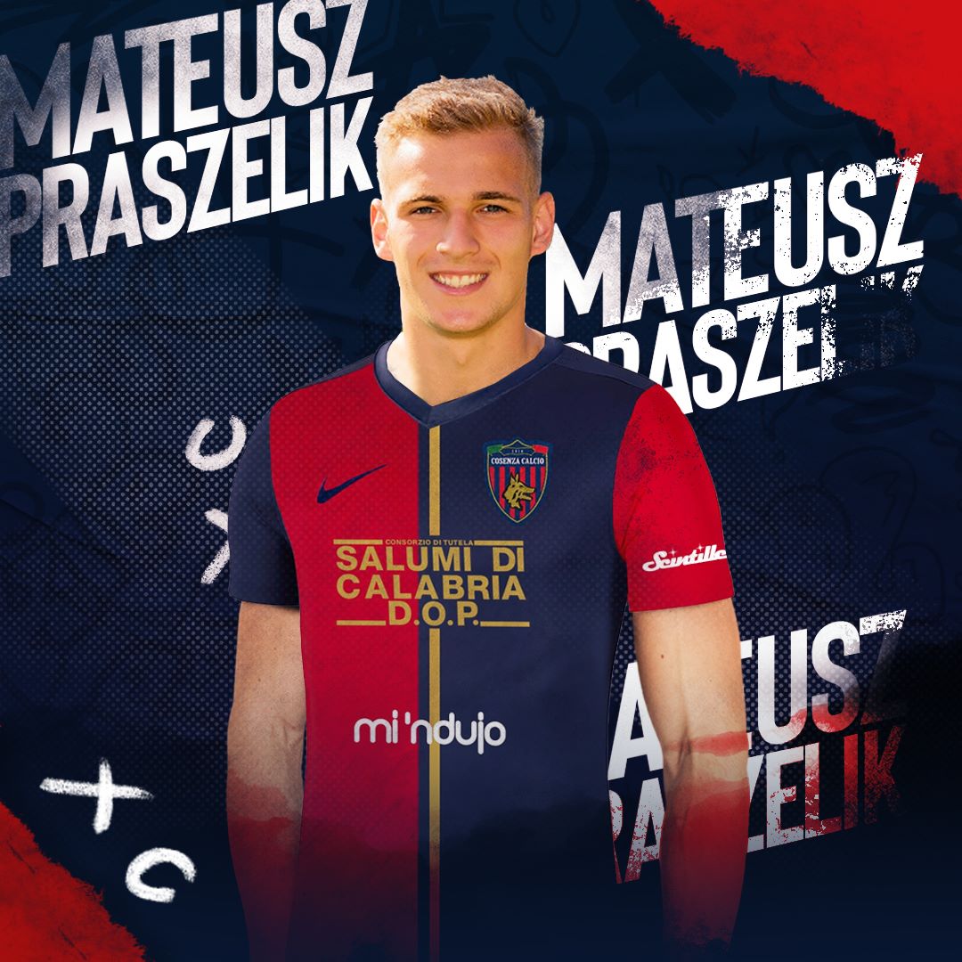Mateusz Praszelik in rossoblù!