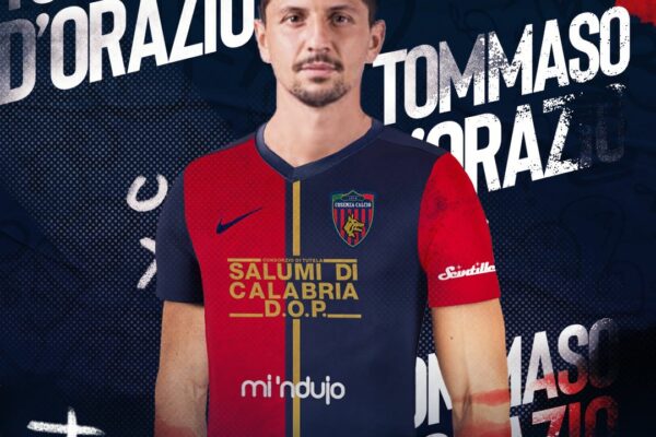 Tommaso D’Orazio torna in rossoblù
