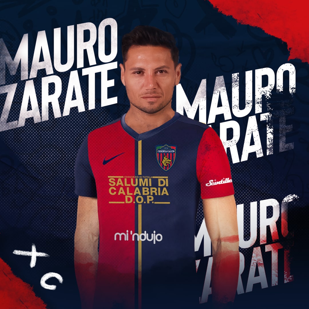 Mauro Zarate è un calciatore del Cosenza!