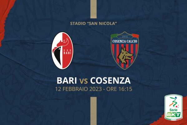 Bari – Cosenza 2-1
