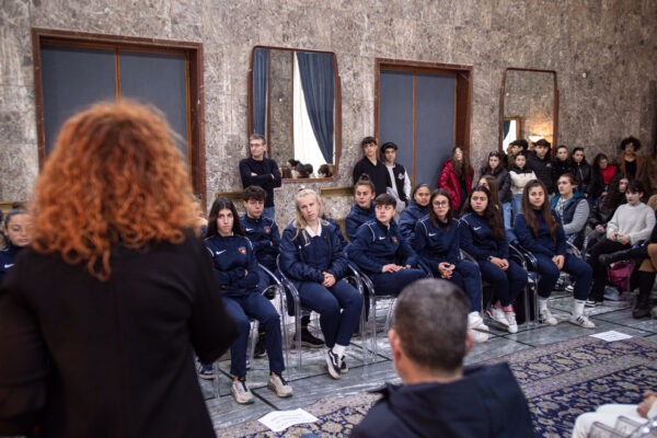 Il Cosenza Calcio Femminile presente a “Quello che le donne raccontano “