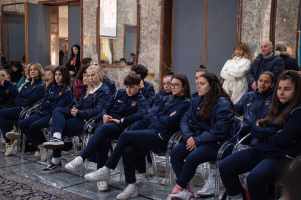 Il Cosenza Calcio Femminile presente a “Quello che le donne raccontano “