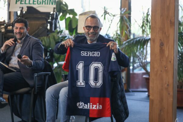 Il Presidente Guarascio alla presentazione di “Amati sempre