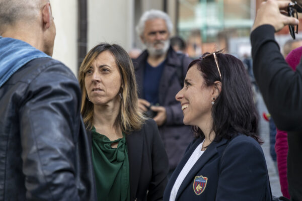 Una delegazione del Cosenza all’inaugurazione della sede della Fondazione Mancini