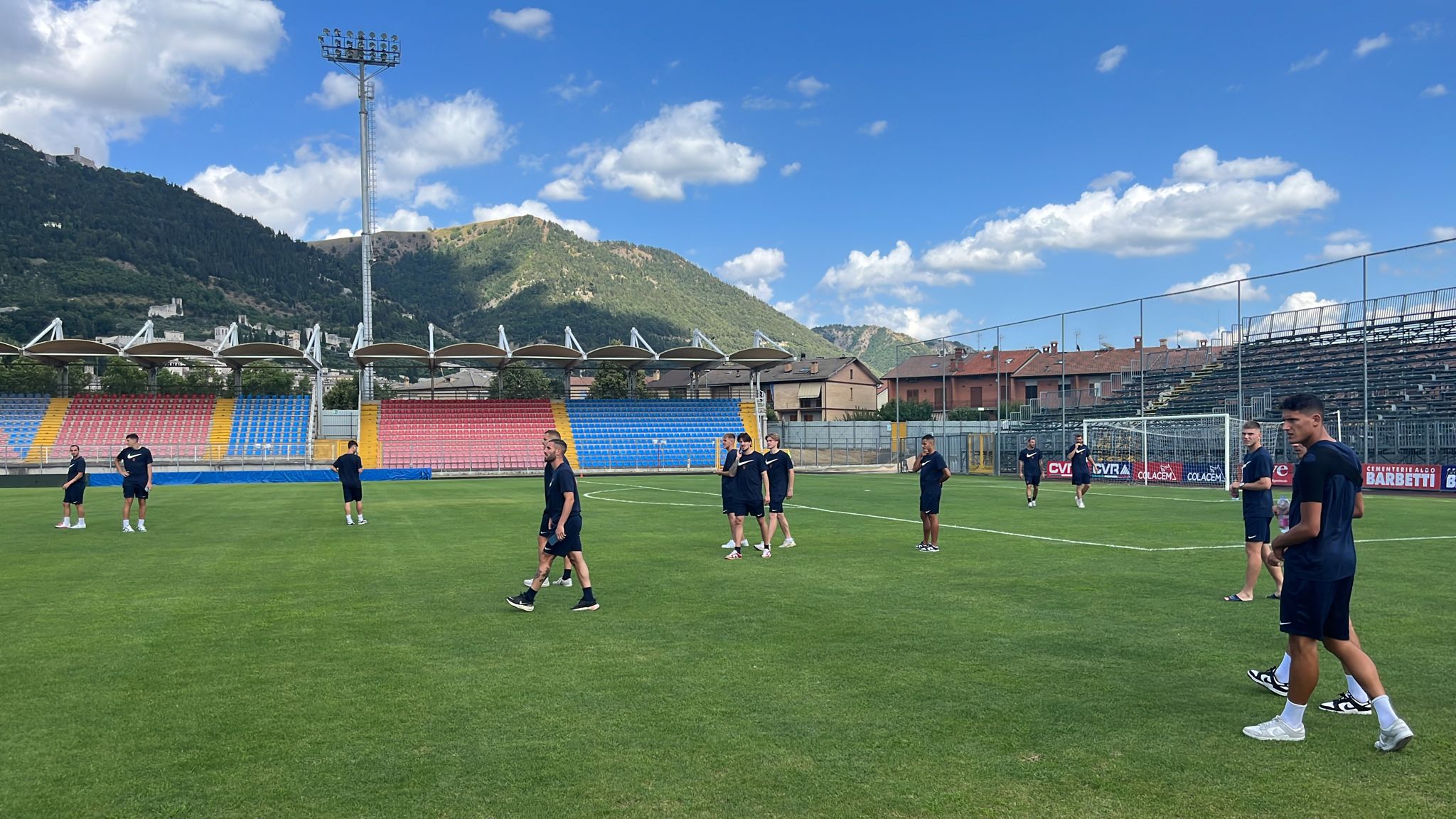 🔴🔵 Allenamento congiunto Gubbio – Cosenza 1-2