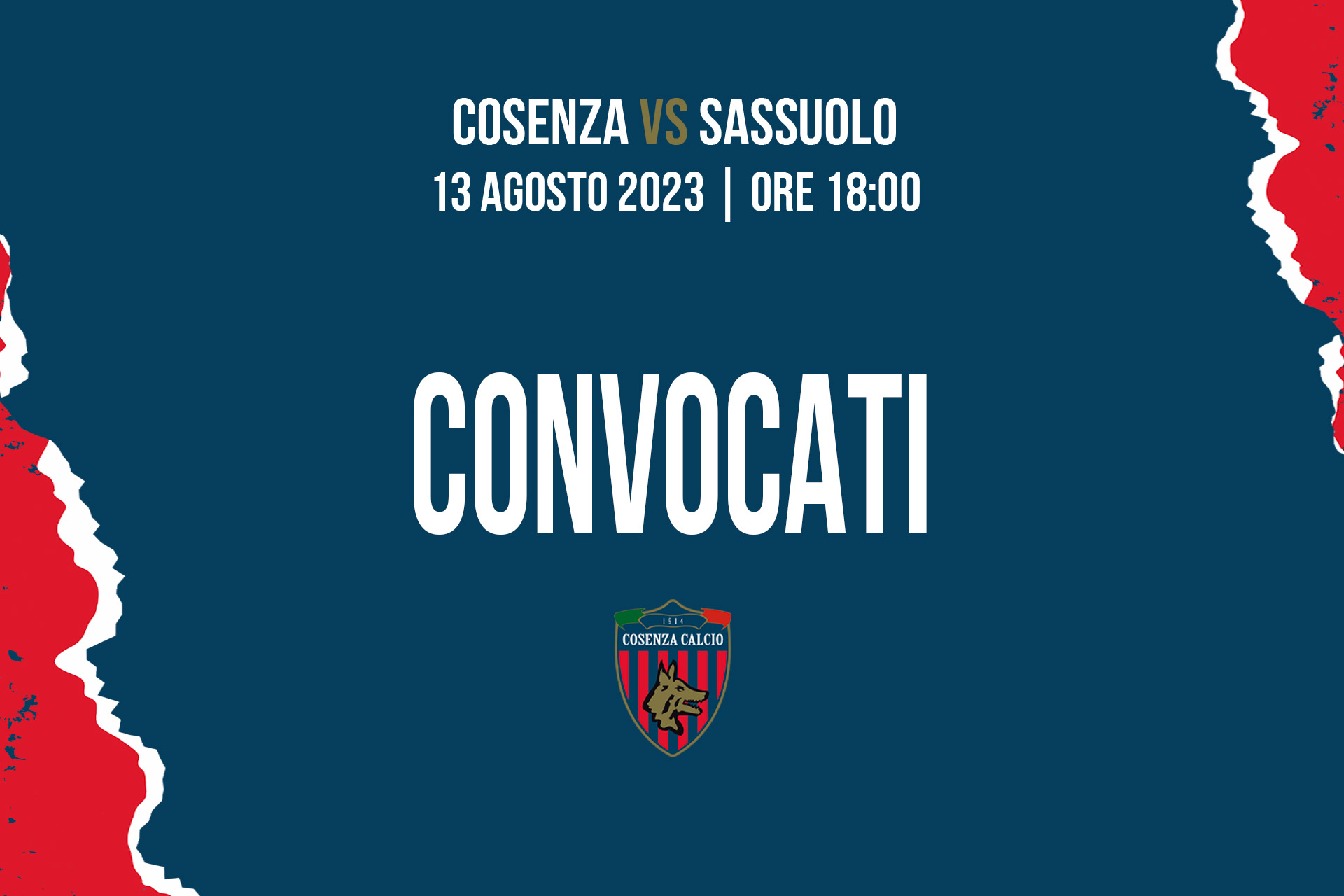 🏆 I convocati per Cosenza – Sassuolo