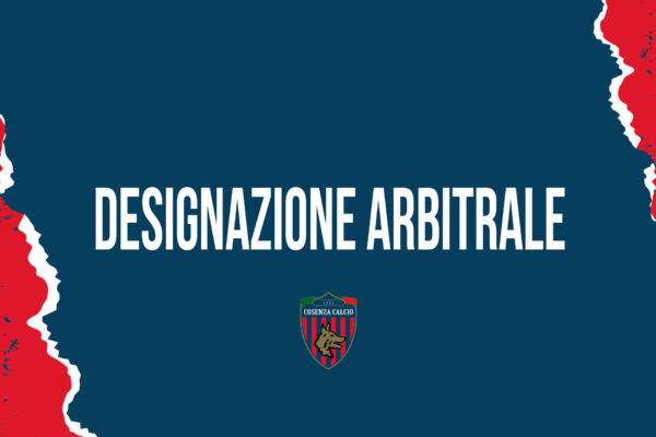 Venezia – Cosenza sarà diretta da Bonacina di Bergamo.