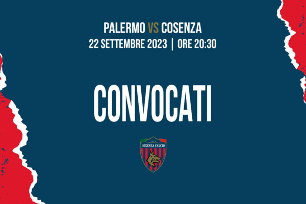 🏟 I convocati per Palermo – Cosenza
