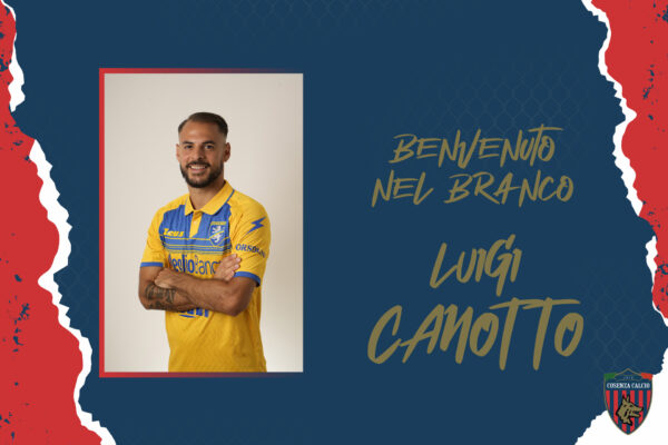 🔴🔵 Luigi Canotto è un calciatore del Cosenza!
