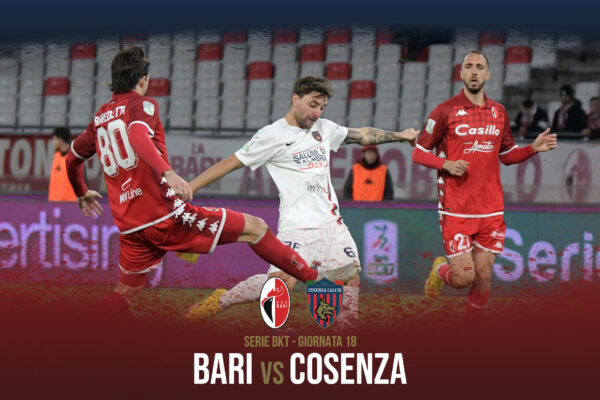 ⚽ Il match program di Bari – Cosenza