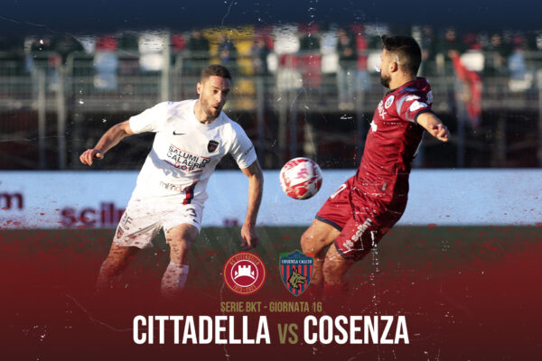 ⚽ Il match program di Cittadella – Cosenza