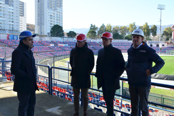 🏟 Lavori avviati in Tribuna Rao, questa mattina il sopralluogo.