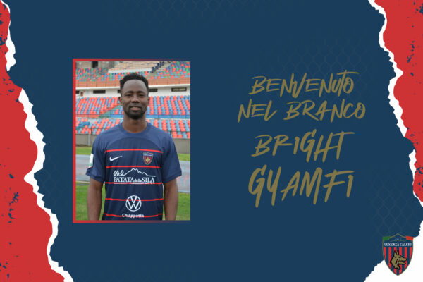 🔴🔵 Bright Gyamfi è un calciatore del Cosenza