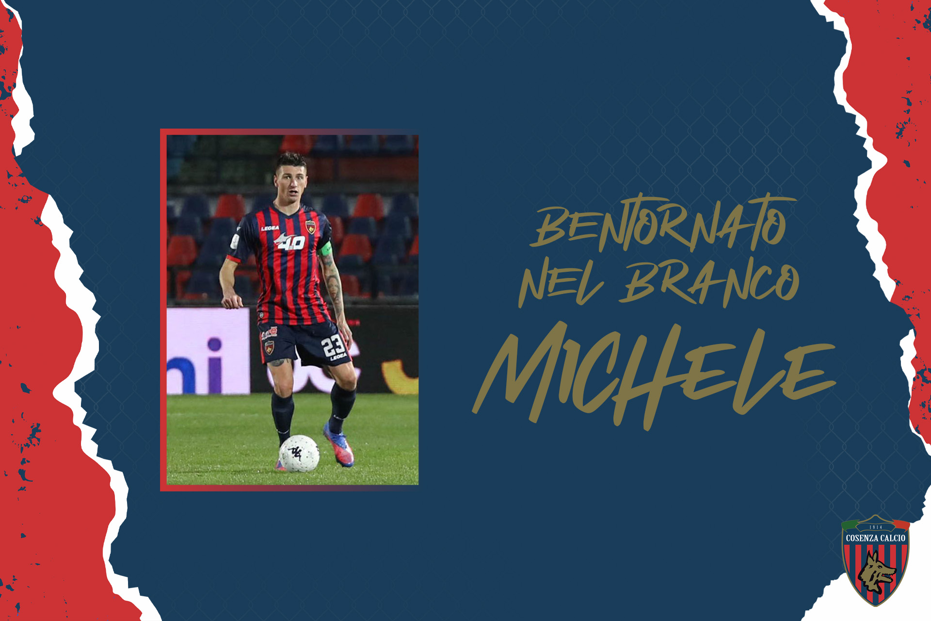 🔴🔵 Bentornato Michele Camporese!