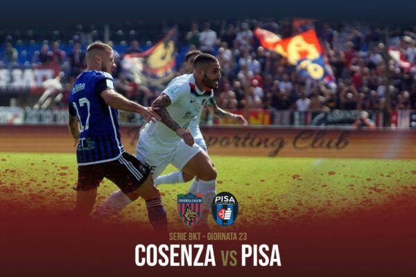 🔴🔵 Il match program di Cosenza Pisa