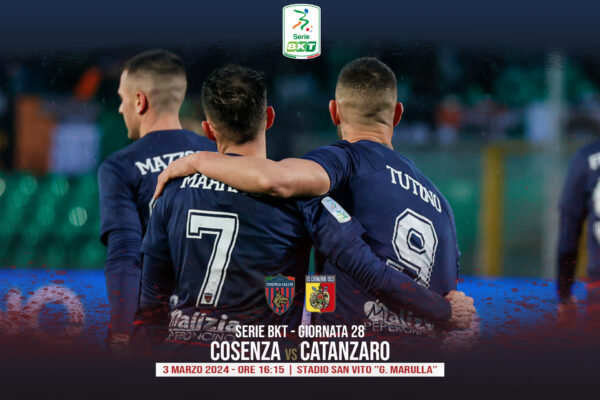 🔴🔵 Info prevendita Cosenza – Catanzaro. “Giornata Rossoblù”