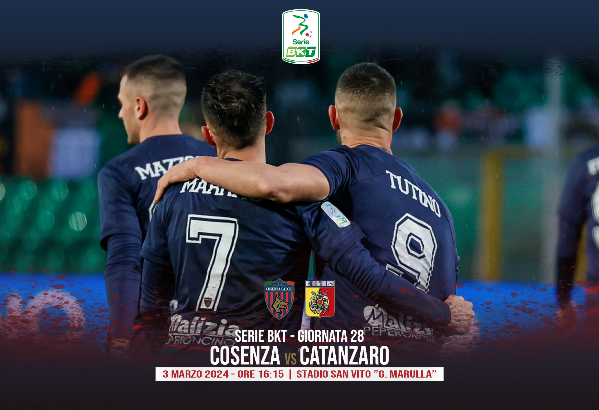 🔴🔵 Info prevendita Cosenza – Catanzaro. “Giornata RossoblĂą”