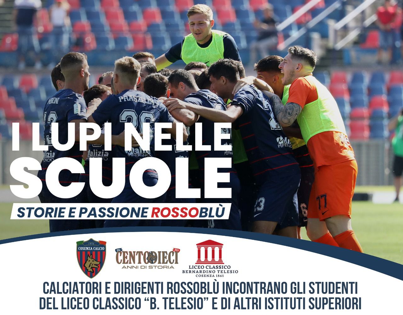 🐺 “Lupi nelle scuole” al Liceo B. Telesio