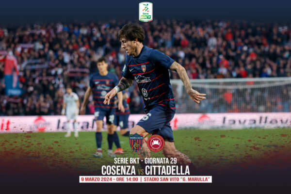 🔴🔵 La prevendita per Cosenza – Cittadella