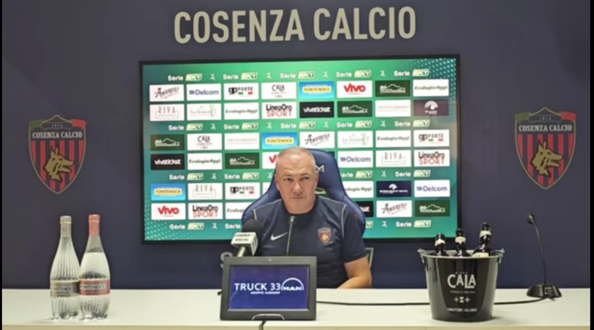 π Il tecnico Massimiliano Alvini presenta la gara Cosenza – Cremonese
