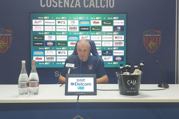 🎙Massimiliano Alvini, in conferenza stampa, presenta Mantova – Cosenza