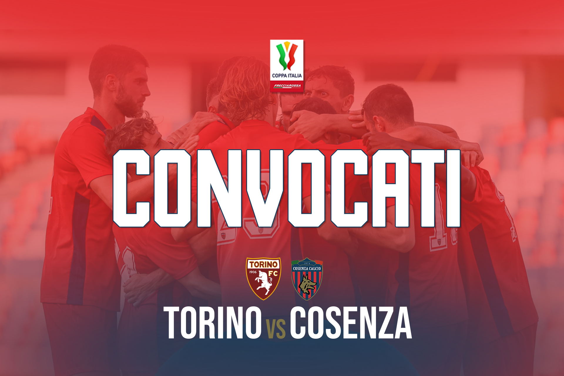 🏆 I convocati per Torino – Cosenza