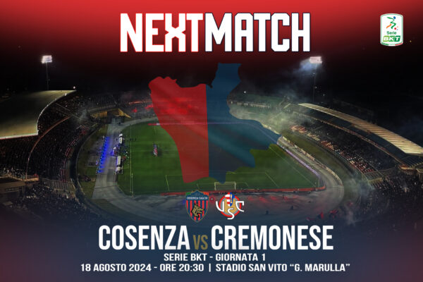 🔴🔵 Prevendita Cosenza – Cremonese autorizzata!