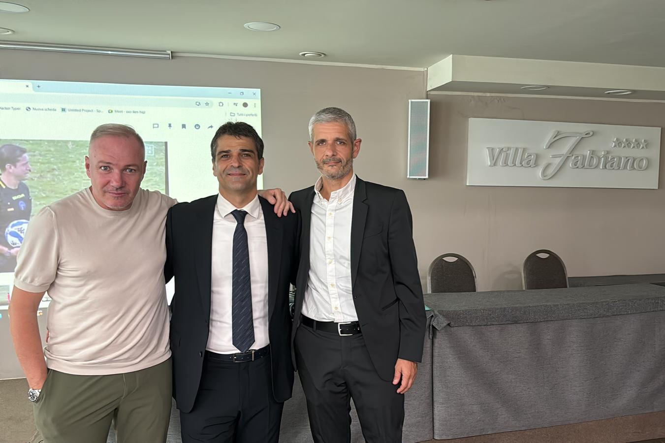 Il Cosenza incontra gli arbitri