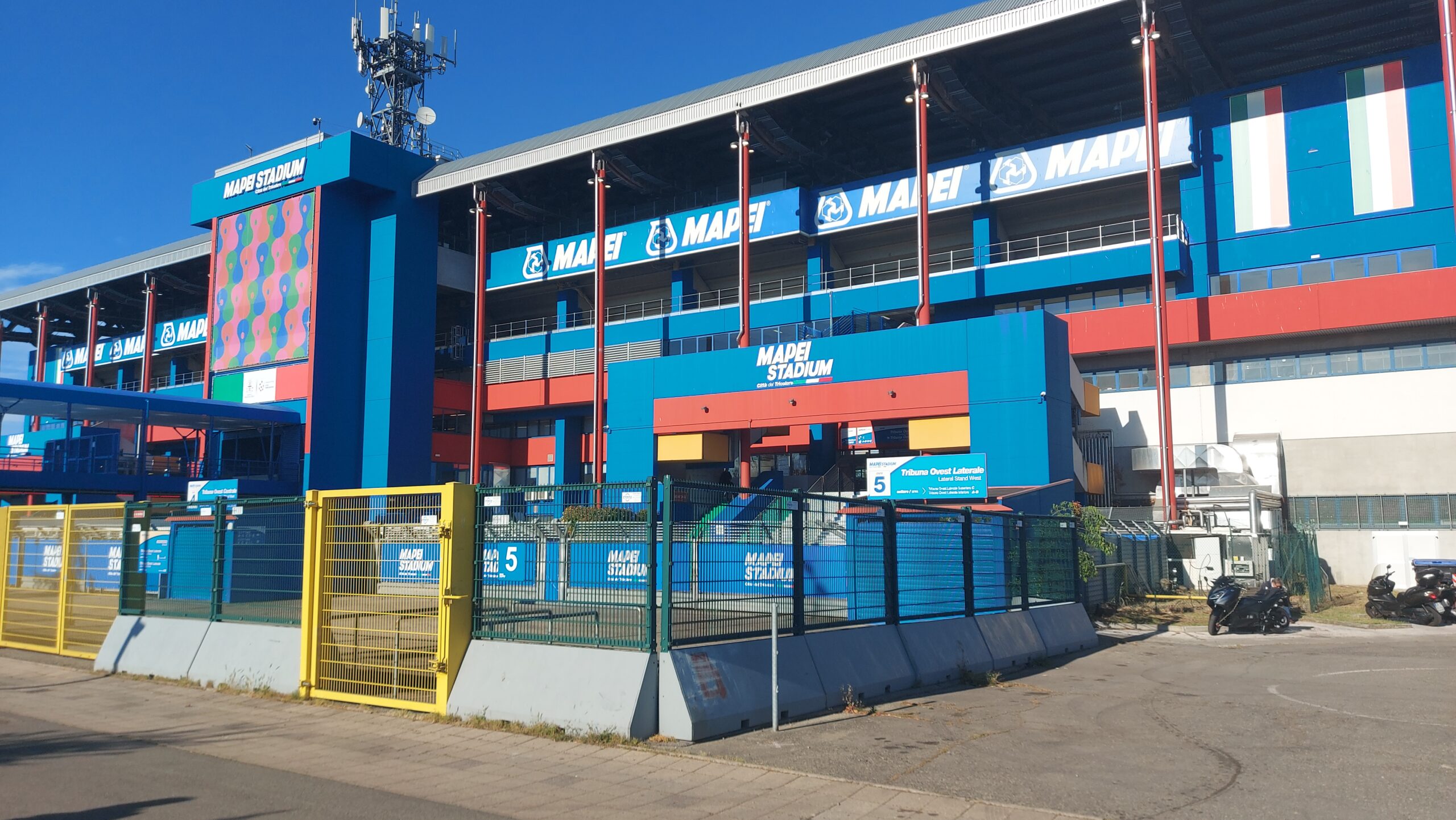 Info settore ospiti Stadio Città del Tricolore
