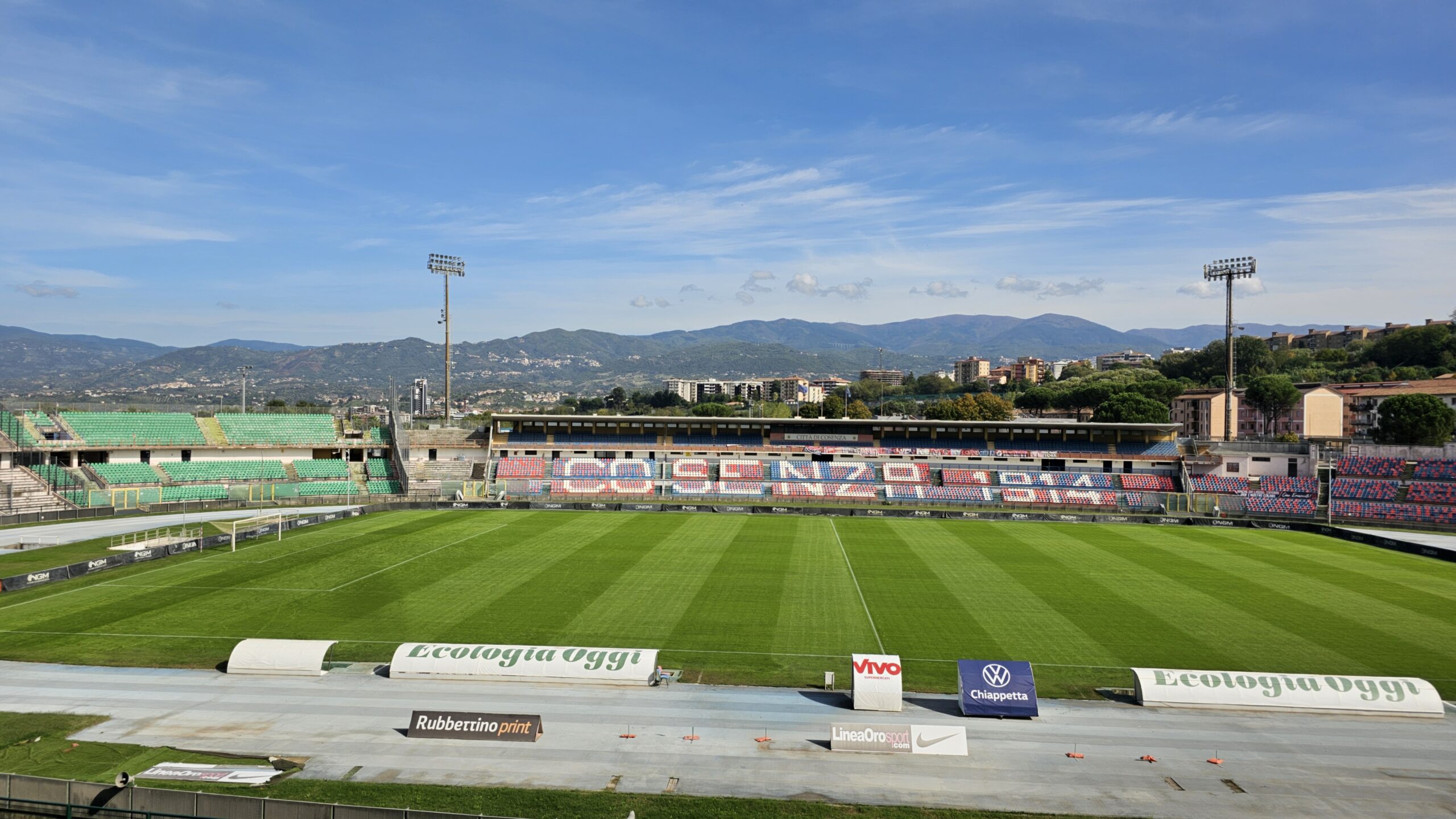 ⛔ Cosenza – Juve Stabia modifiche alla viabilità