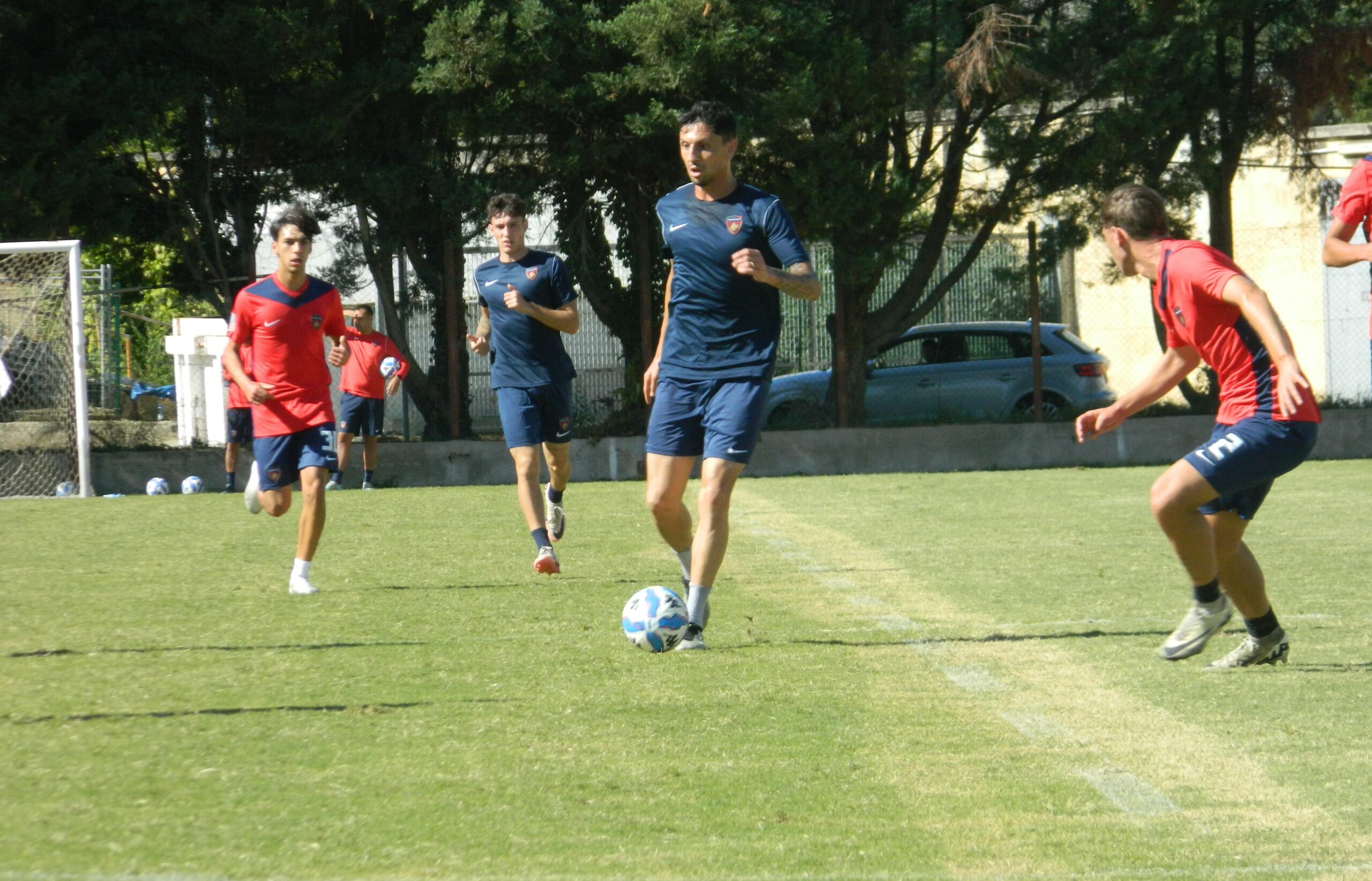 🔴🔵 Allenamento congiunto con la Primavera. Il report.