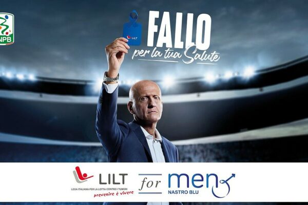 📣Lega B con LILT per la prevenzione dei tumori maschili