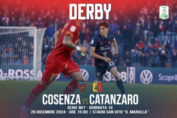📣 Comunicato sulla prevendita per Cosenza – Catanzaro