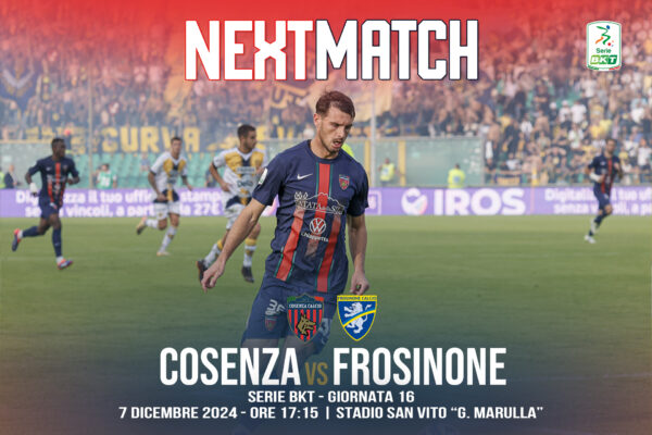 🔴🔵 La prevendita per Cosenza – Frosinone