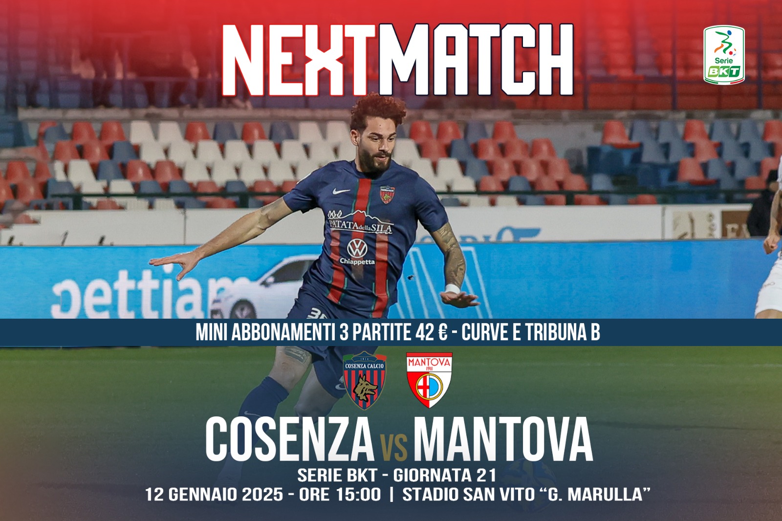 🔴🔵 Prevendita attiva!