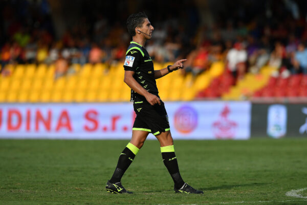 Federico Dionisi l’arbitro di Cosenza – Palermo