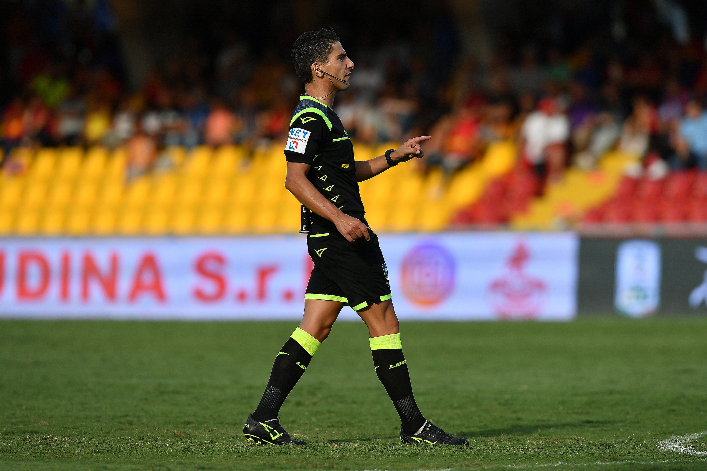 Federico Dionisi l’arbitro di Cosenza – Palermo