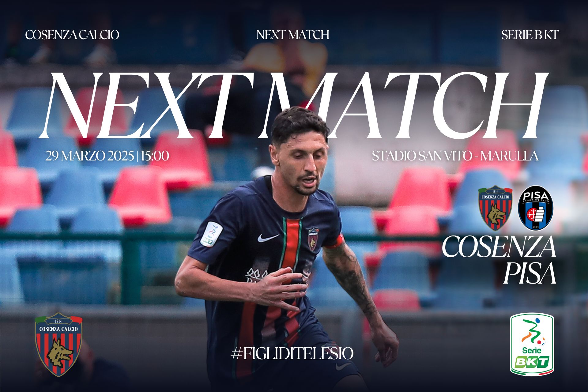 🔴🔵 Prevendita attiva dalle ore 10:00