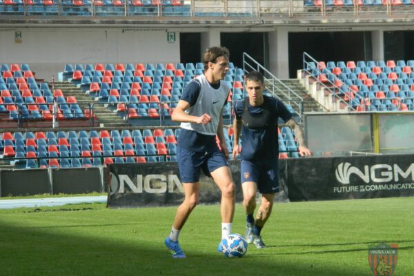 🔴🔵 Ultimo allenamento, domani la partenza per Frosinone
