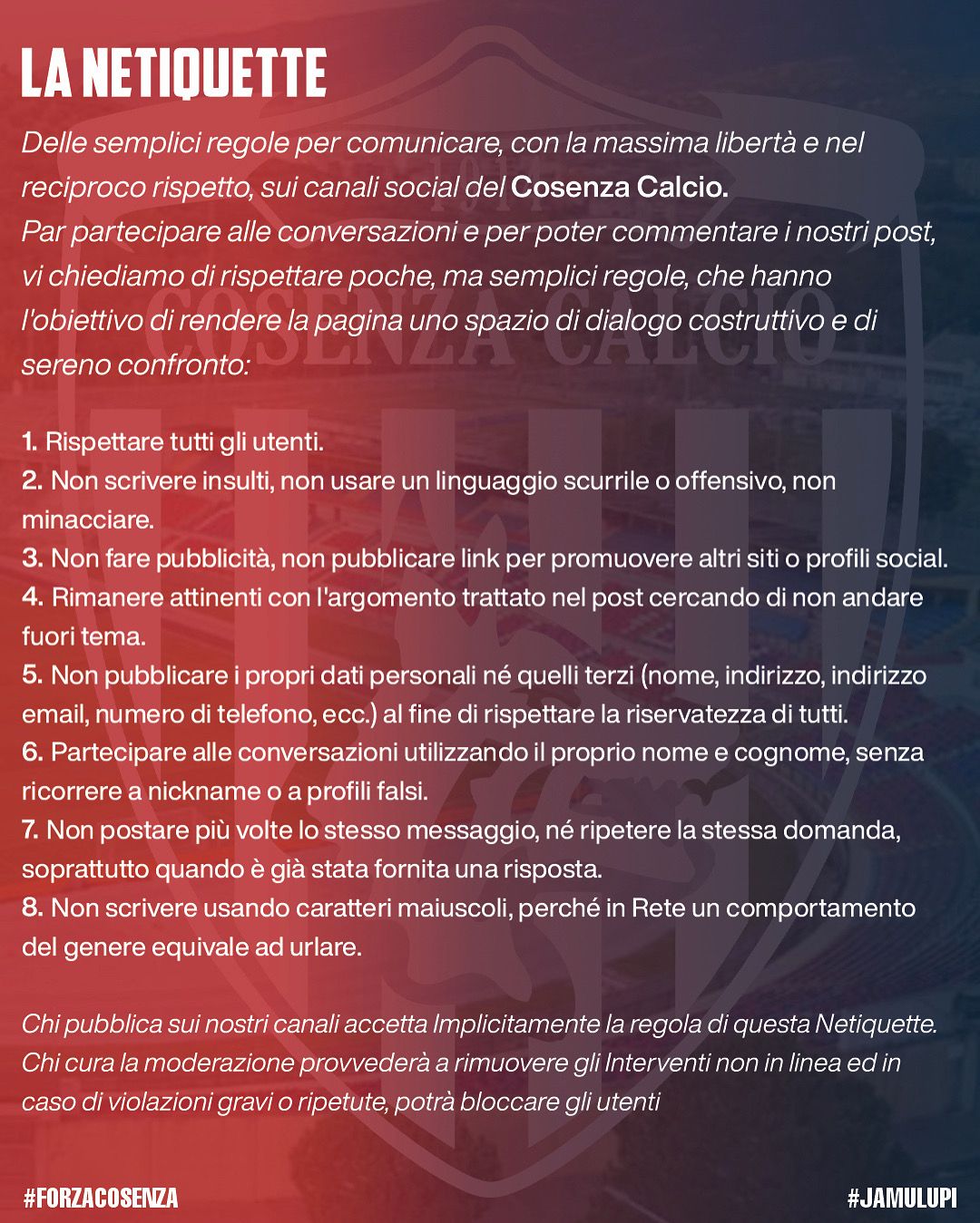 COSENZA SOCIAL, CONFRONTIAMOCI E TENIAMOCI IN CONTATTO