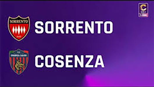 Sorrento - Cosenza 2-2 | Gli Highlights