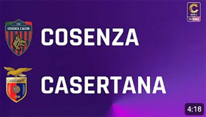 Cosenza-Casertana 3-1 | Gli Highlights