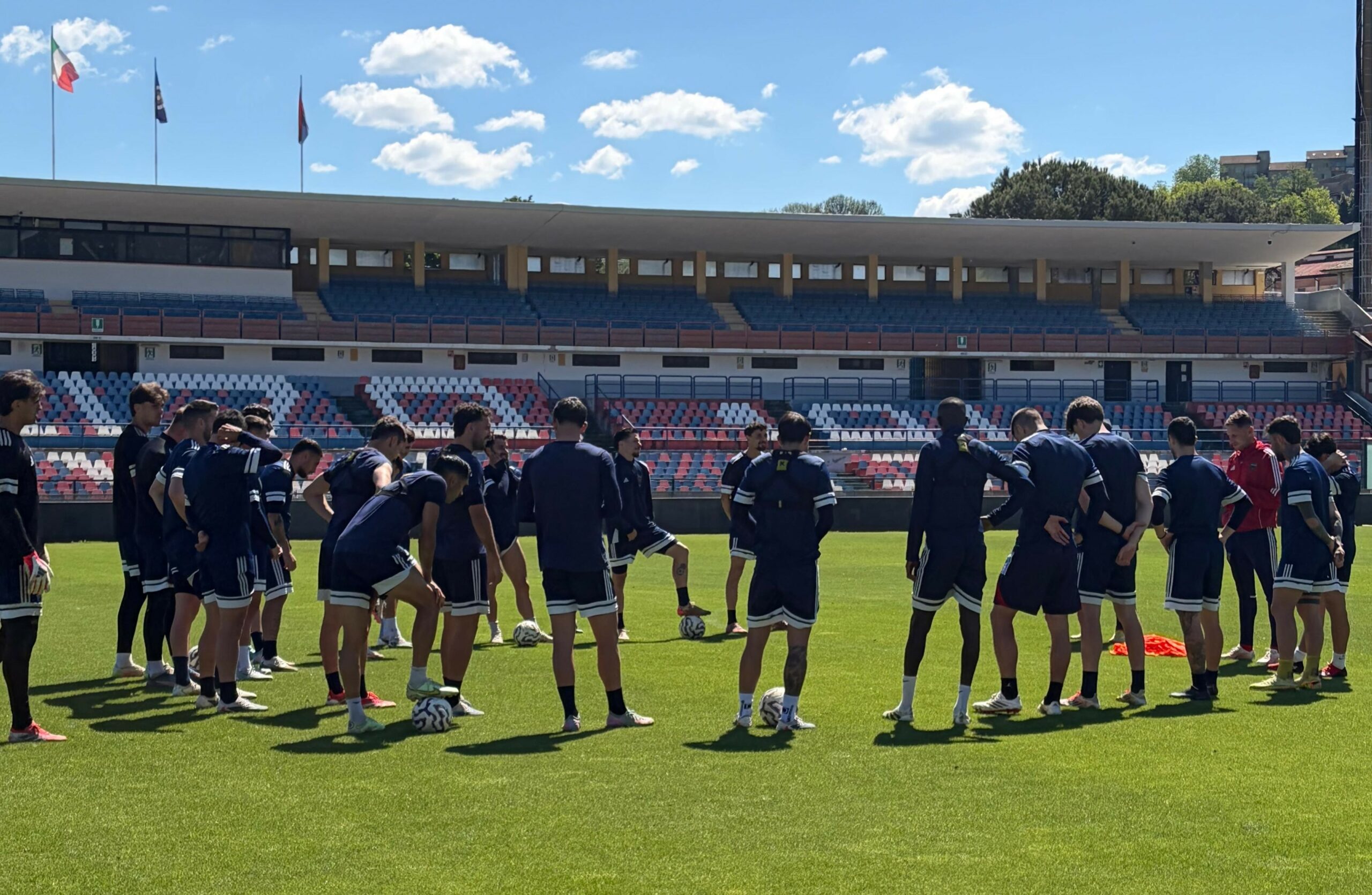 Cosenza Calcio, ultimo allenamento della stagione 2025/2026