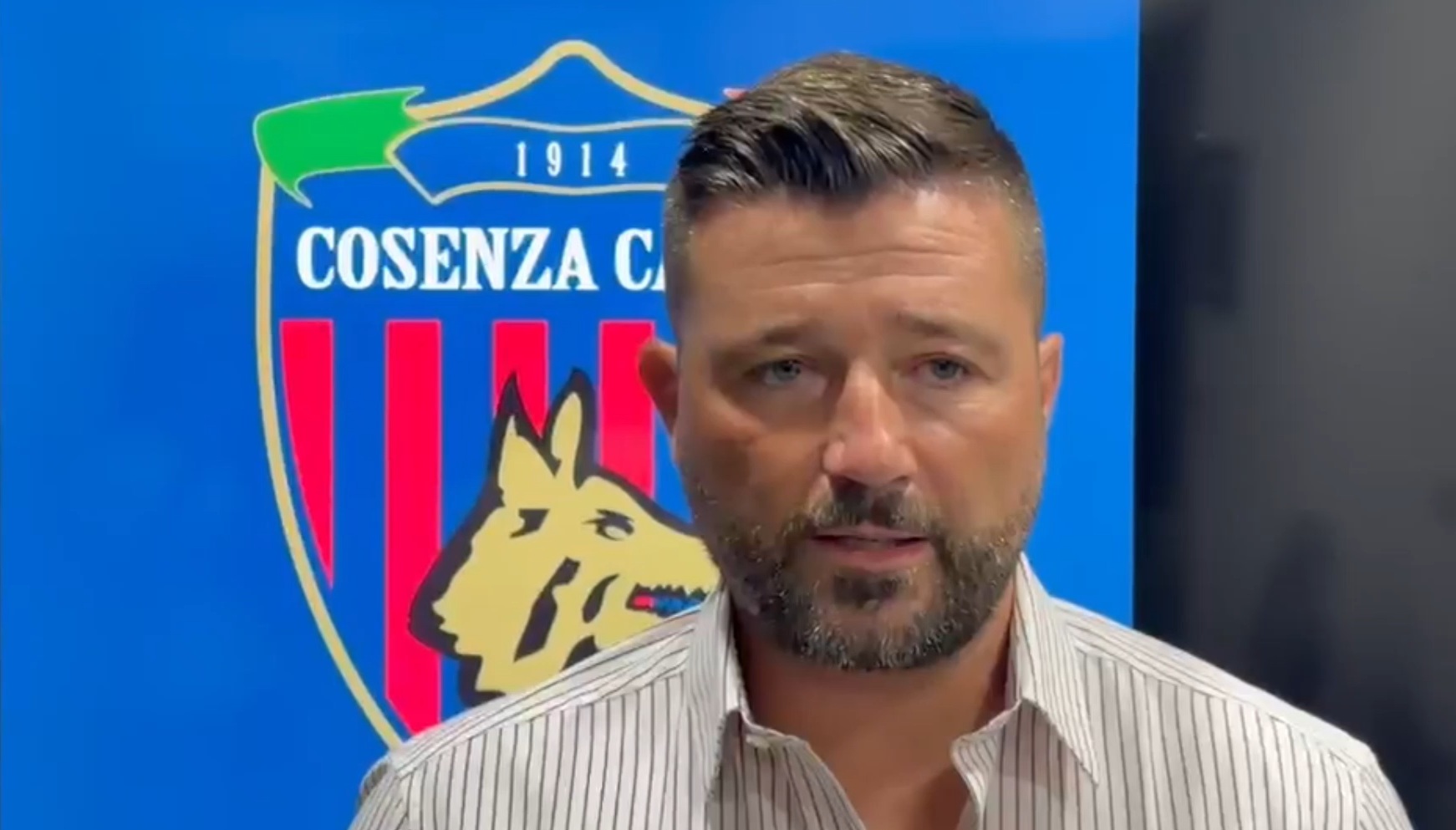 Mister Coppitelli è pronto ad allenare il Cosenza Calcio
