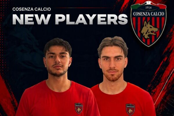 Il Cosenza Calcio annuncia l’arrivo di due nuovi calciatori
