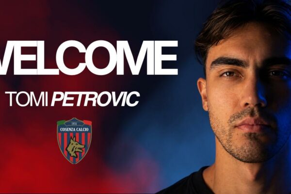 Il Cosenza Calcio annuncia l'arrivo di Tomi Petrovic