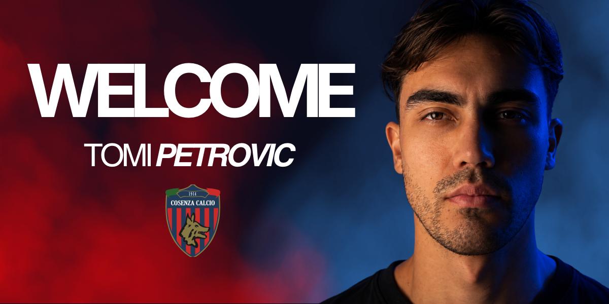 Il Cosenza Calcio annuncia l’arrivo di Tomi Petrovic